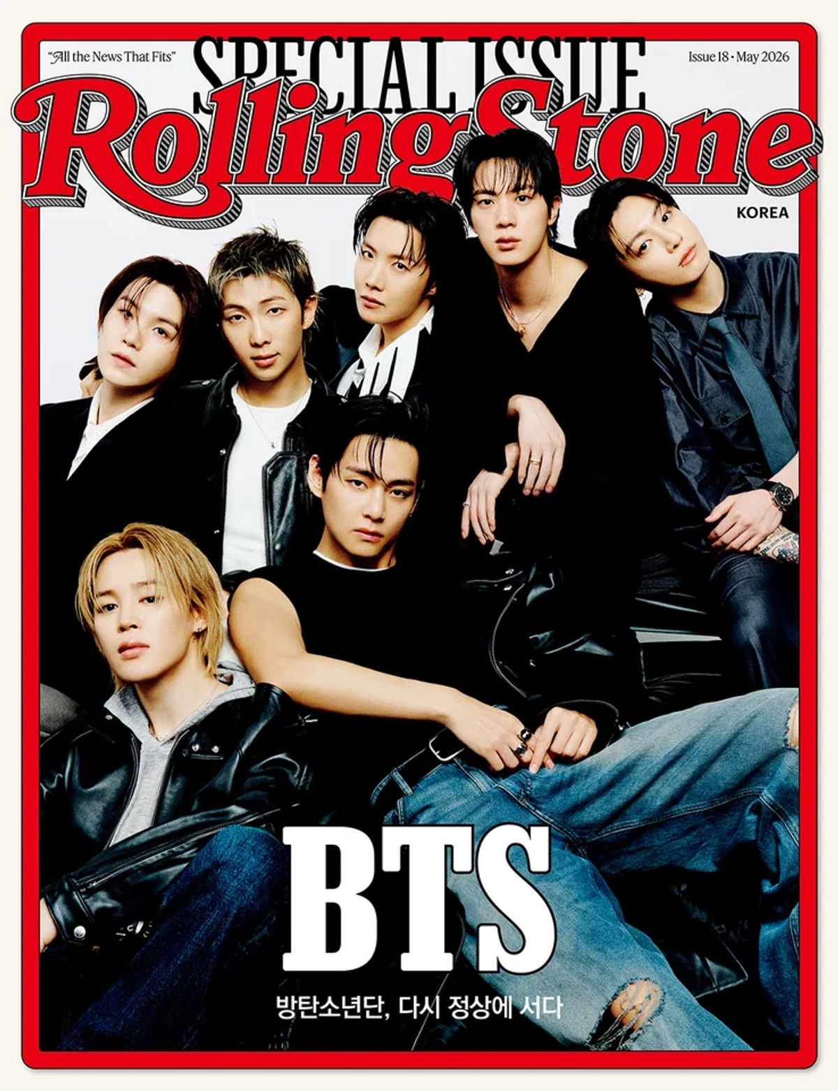 待望の活動再開!BTSが表紙の『Rolling Stone Korea』2026年最新号が日本国内で予約販売スタート