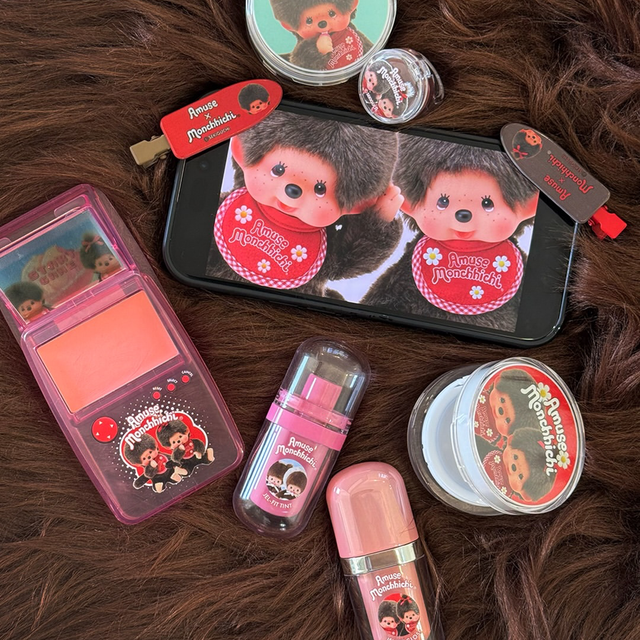 韓国初コラボ!AMUSE × モンチッチの限定コスメが可愛すぎると話題♡レトロなヴィンテージムードに夢中