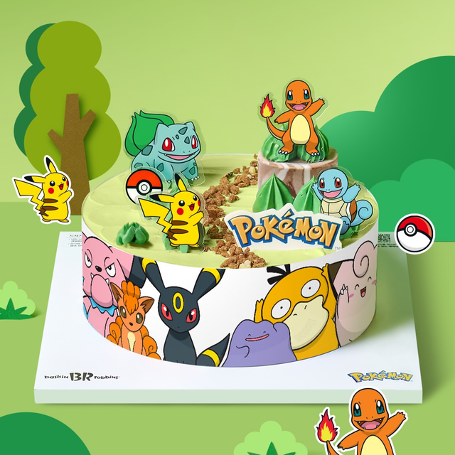 【韓国31】ポケモンたちが森でキャンプ⁉︎ 新作アイスケーキ「ポケモンフォレストキャンプ」が可愛すぎて食べられない!