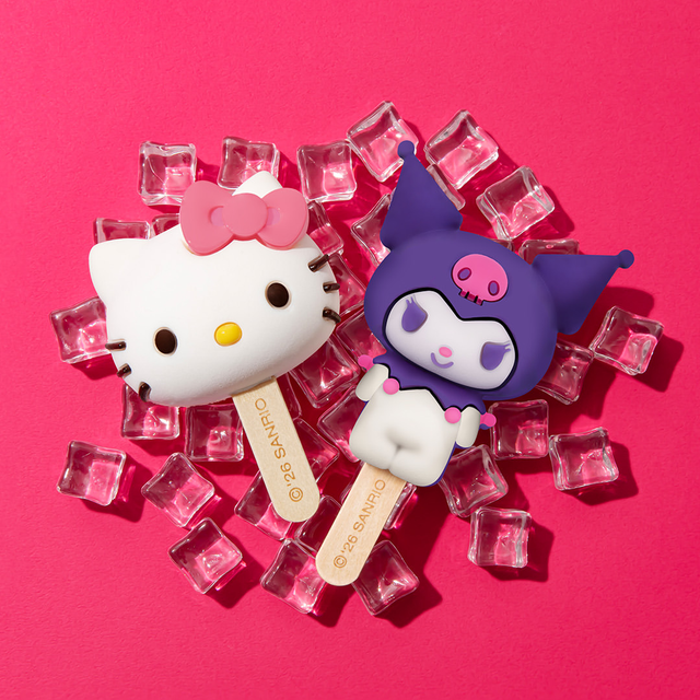 【韓国CU】かわいすぎて食べられない!?ハローキティ&クロミの超リアルな「立体ソルベアイス」が新登場♡