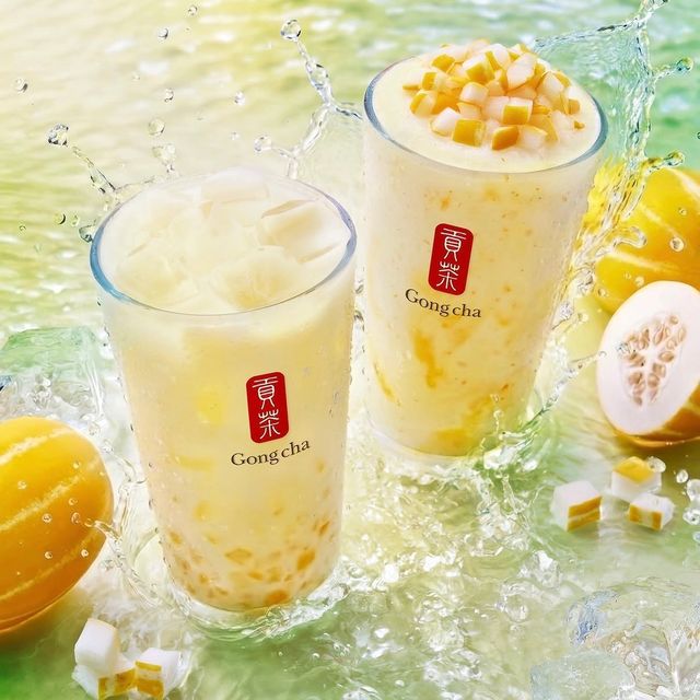 【韓国ゴンチャ】夏の定番フルーツがドリンクに!名産地・星州産マクワウリを使った「チャメ(マクワウリ)」ドリンク2種が新登場!