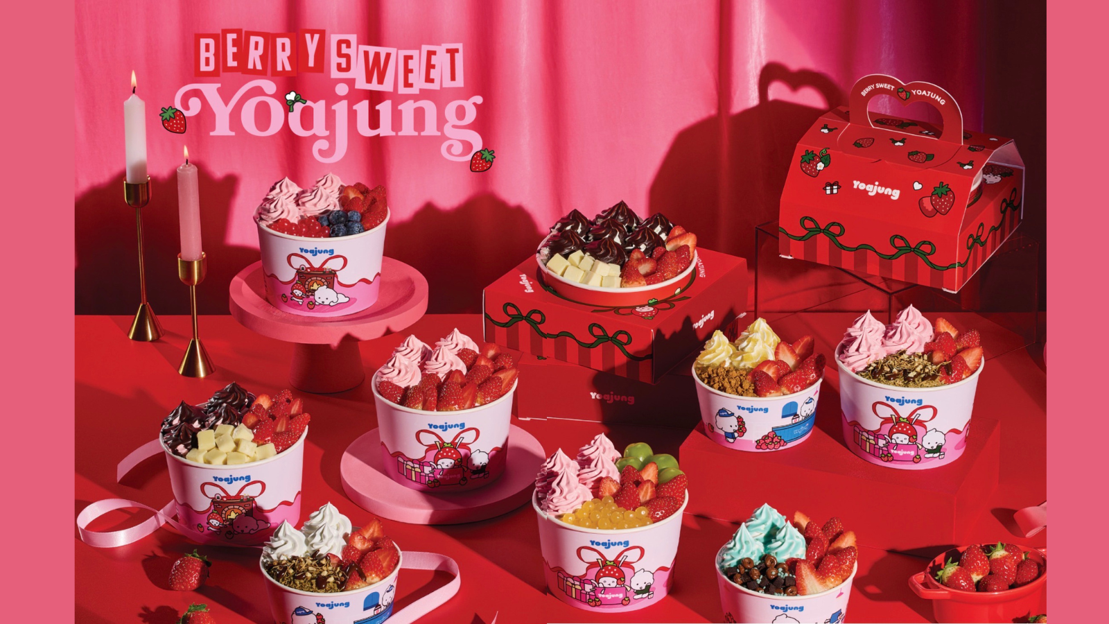 ヨアジョン｜生いちご×低糖ヨーグルトアイスの冬フェア開幕！新作いちごパーティー全メニュー紹介
