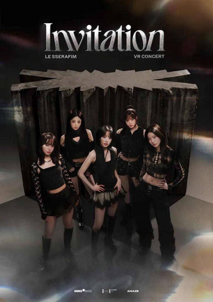 最前列を超えた先へ。LE SSERAFIMのVRコンサート『INVITATION』が4月15日、新宿に開幕