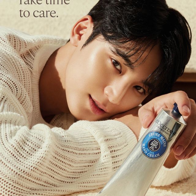 SEVENTEEN MINGYU出演!ロクシタンの「Take time to care」キャンペーン始動