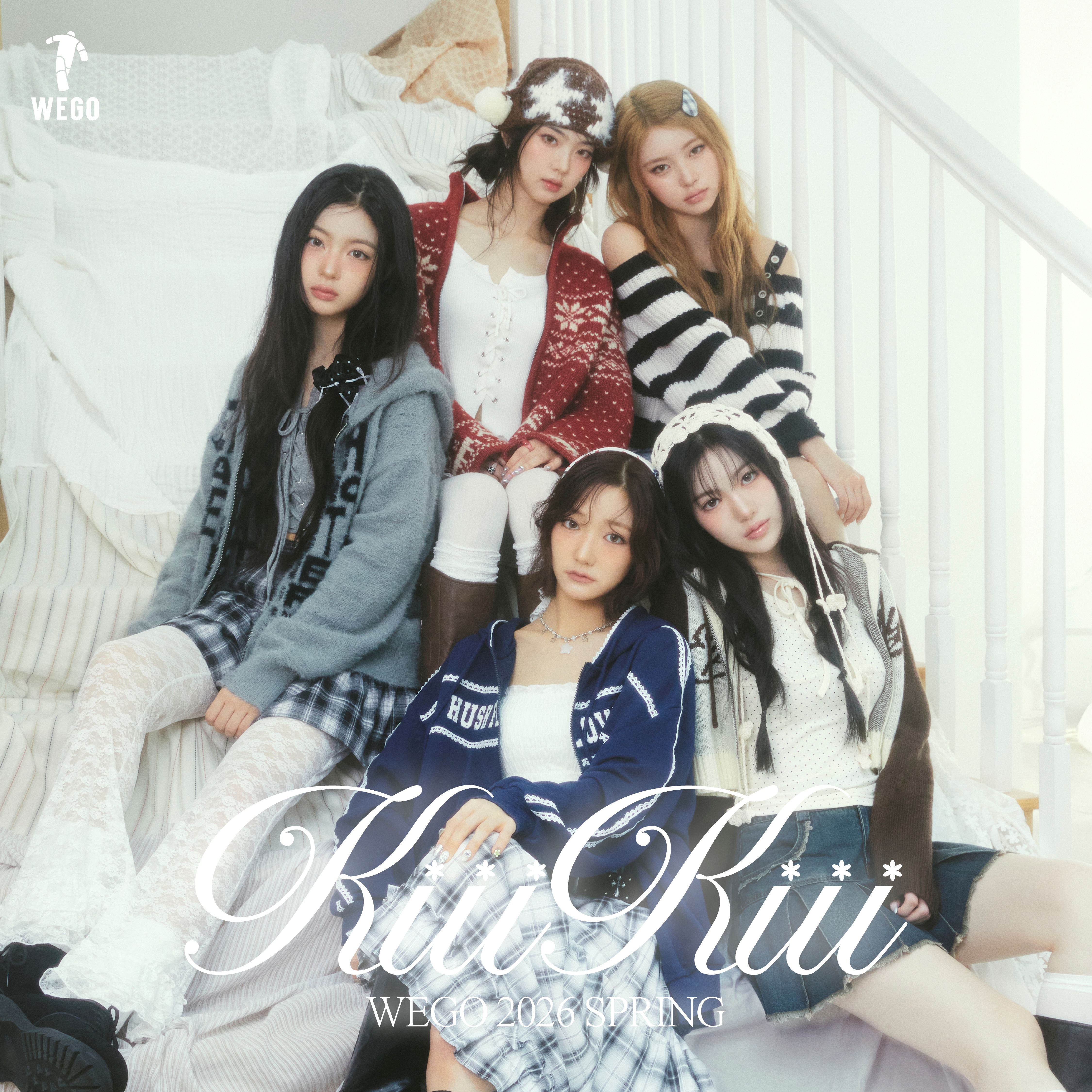 KiiiKiii、WEGO 2026 SPRINGビジュアルモデルに就任　“NEW SPRING”な着こなしで魅せる最新ビジュアル公開