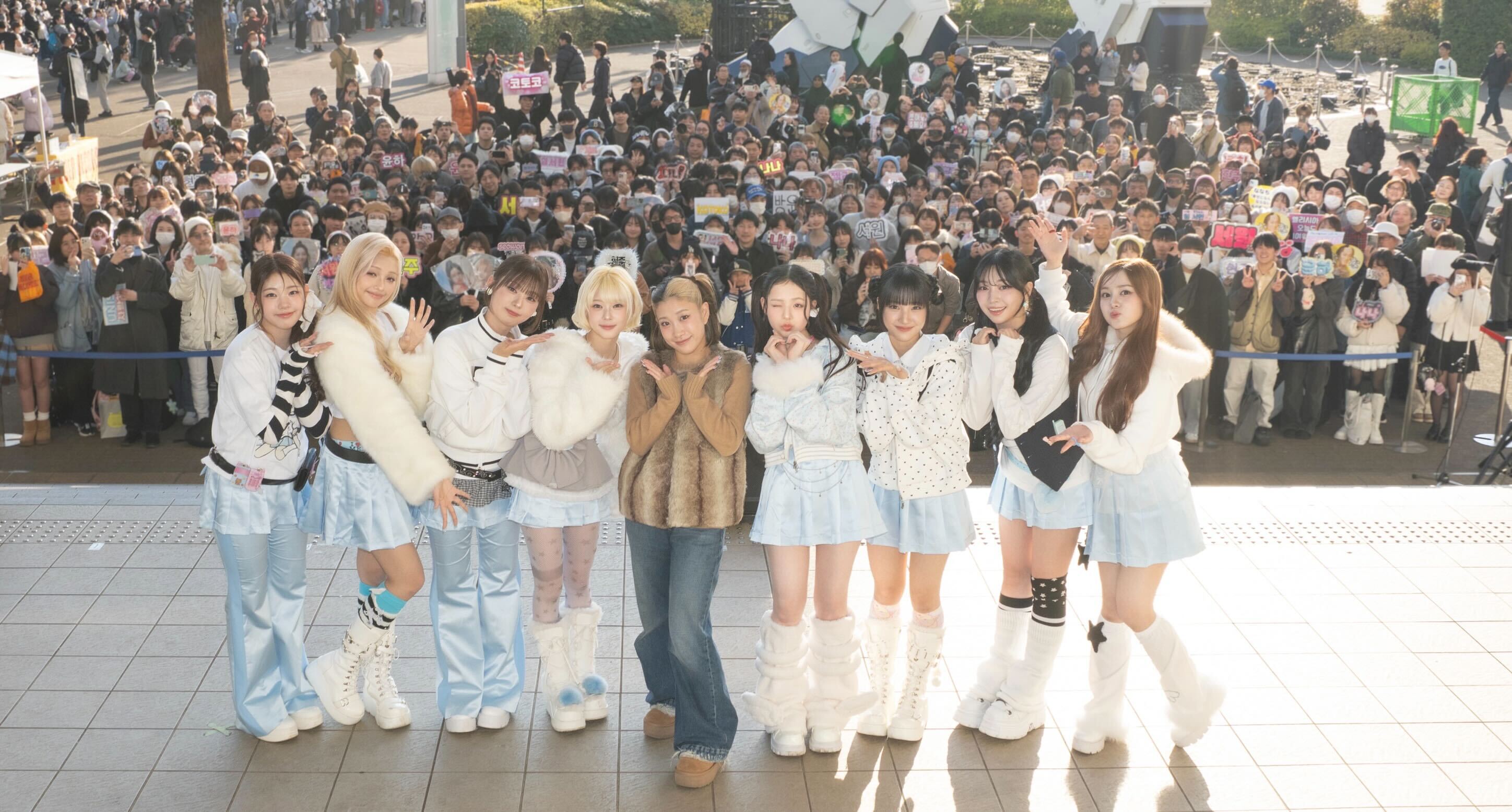 UNIS、お台場で日本デジタルシングル記念イベント開催！2曲を日本初披露＆振付師hanaがサプライズ登場