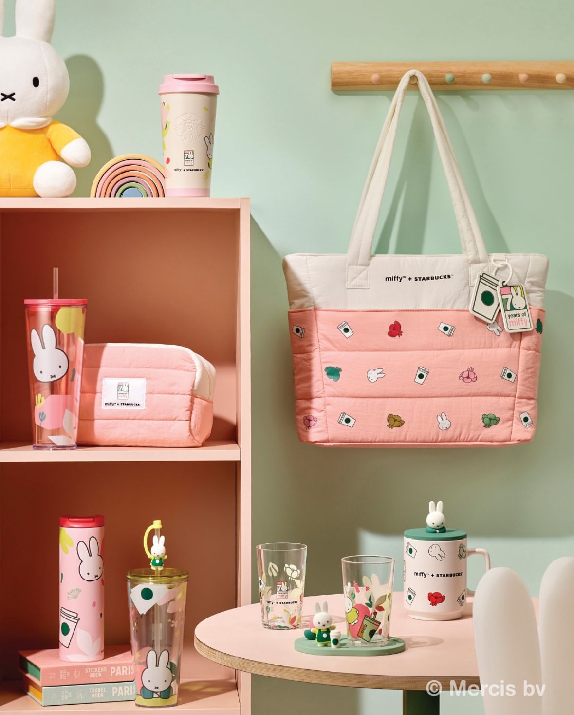 【韓国スタバ】ミッフィー70周年コラボ登場🐰✨ 10月20日先行・21日一般発売！