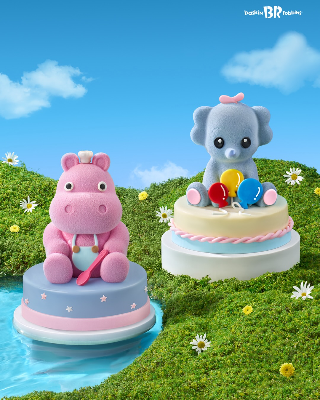 【韓国サーティワン】食べるのがもったいない！新作アイスケーキ「アニマルビレッジ」が可愛すぎると話題♡