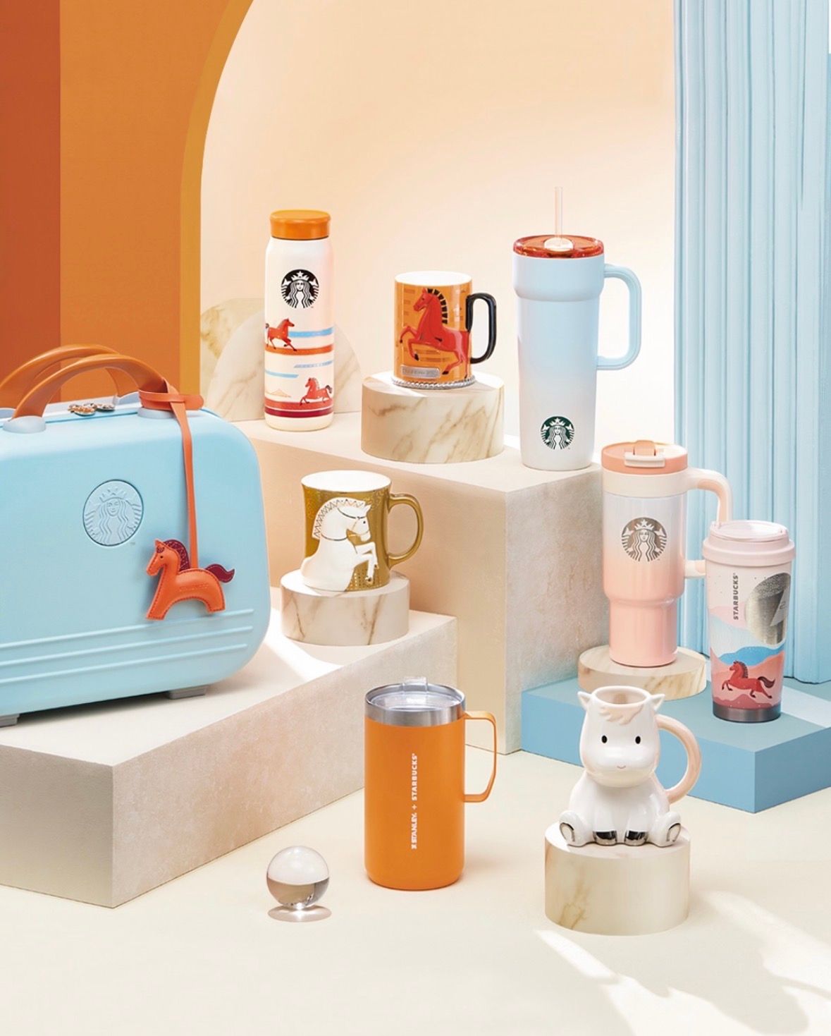 【韓国スタバ】2026年ニューイヤーMDが登場！干支「馬」モチーフのマグ＆タンブラーが1月1日発売