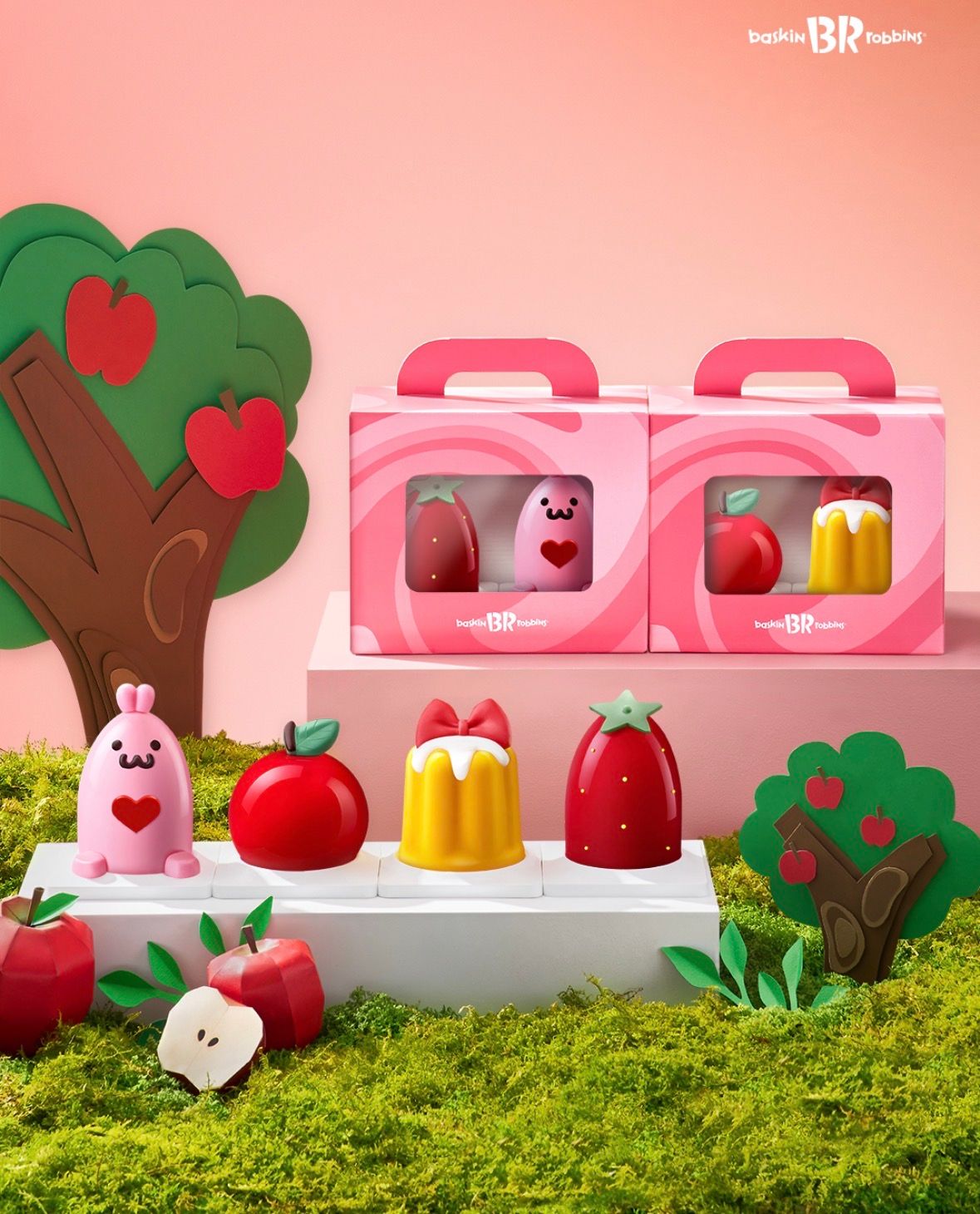 韓国バスキン・ロビンス（サーティワン）｜可愛すぎる新作「プチケーキ」4種が登場！ジェリーのような“ぷにっと”食感が魅力