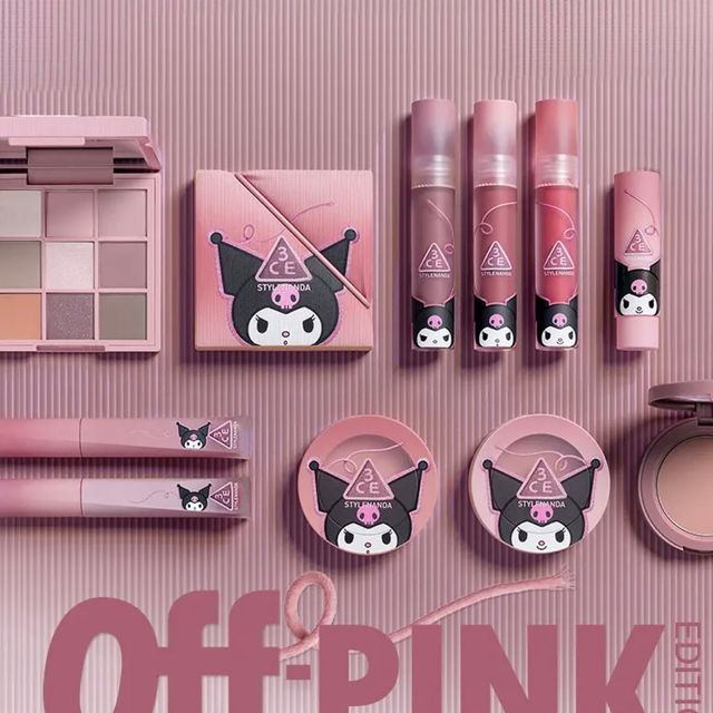 3CE×クロミ「Off-PINK EDITION」登場!コラボコスメ全4種類・10色&かわいいギフトを紹介