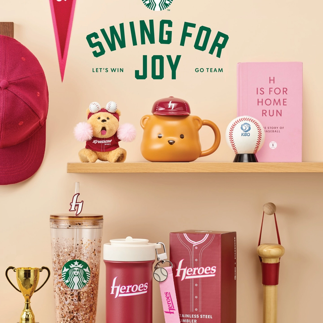 【韓国スタバ】野球ファン必見!KBOコラボの限定グッズが登場⚾️推し球団のアイテムで応援を盛り上げよう✨