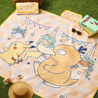 【韓国EDIYA COFFEE】ピカチュウ&コダックが可愛すぎ!春の必需品「ポケモン ピクニックマット」が新登場