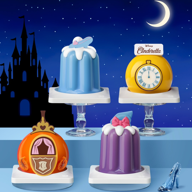 【韓国サーティワン】魔法にかかる可愛さ♡ディズニー『シンデレラ』モチーフの新作プチケーキ4種が登場!