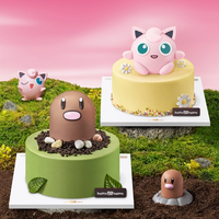 【韓国】可愛すぎて食べられない!?韓国バスキンラビンス(サーティワン)にポケモン「プリン&ディグダ」の限定アイスケーキが登場!