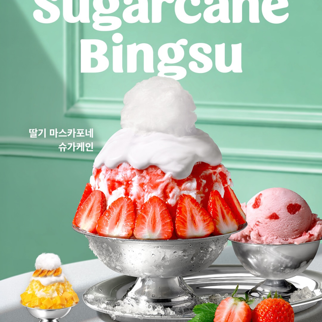 【韓国31】夏限定の絶品かき氷!「シュガーケーンピンス」2種が登場!販売店舗まとめ