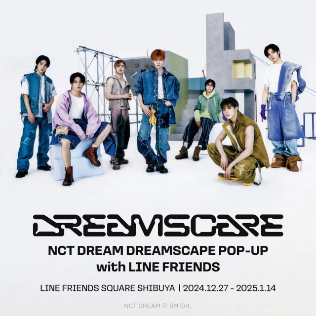 NCT DREAMが『DREAMSCAPE』リリース記念POP-UPを開催!渋谷で12/27スタート