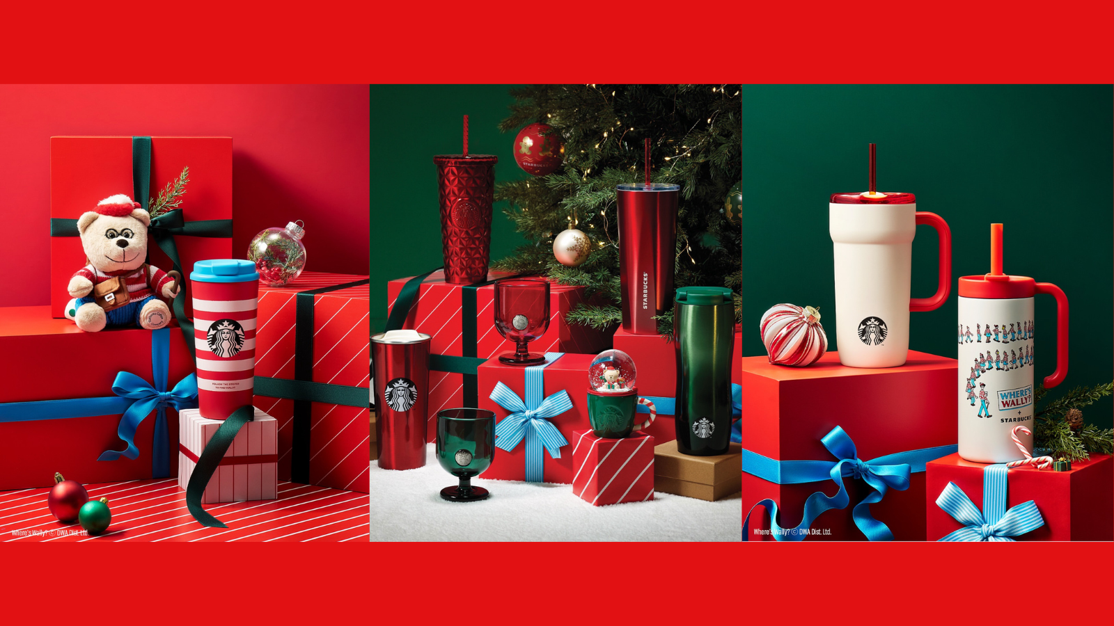 スターバックス韓国｜10月30日「クリスマスMD第1弾」発売！ウォーリーコラボと同日スタート🎄✨