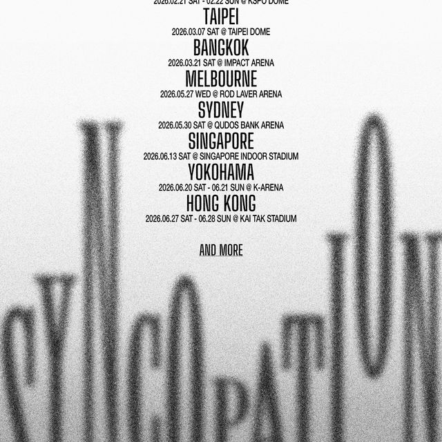 i-dle、2026年ワールドツアー『Syncopation』開催決定!来年6月に日本公演も