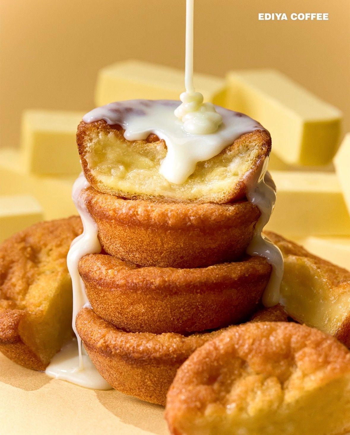 行列に並ばなくてOK！韓国エディヤコーヒー（EDIYA COFFEE）なら最新トレンド「バター餅」がどこでも手軽に食べられる！