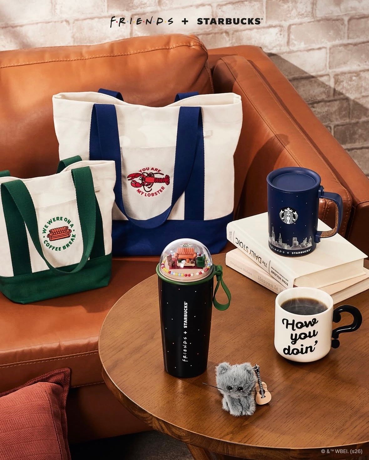 韓国スタバ｜FRIENDS × STARBUCKS 新年コラボMDが登場【1月1日展開】
