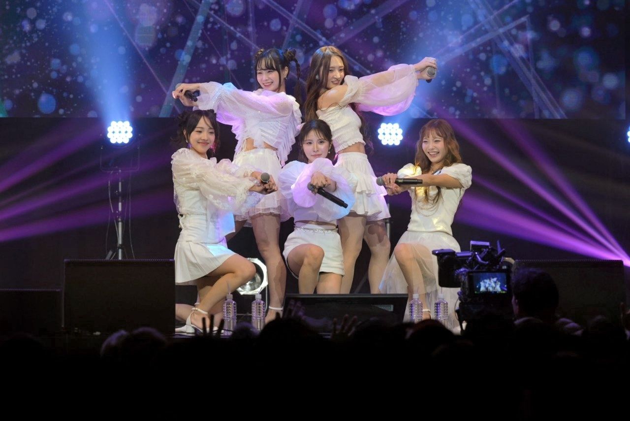 UNICODE、透明感あふれるパフォーマンスで魅了！Music Chocolate Festival.2025