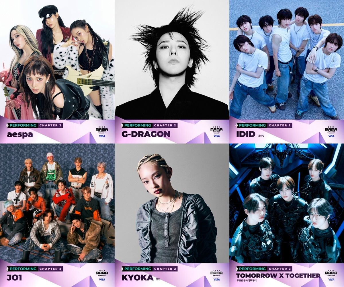 『2025 MAMA AWARDS』第二弾出演者発表！G-DRAGON、JO1、TXTら10組が香港ステージに集結