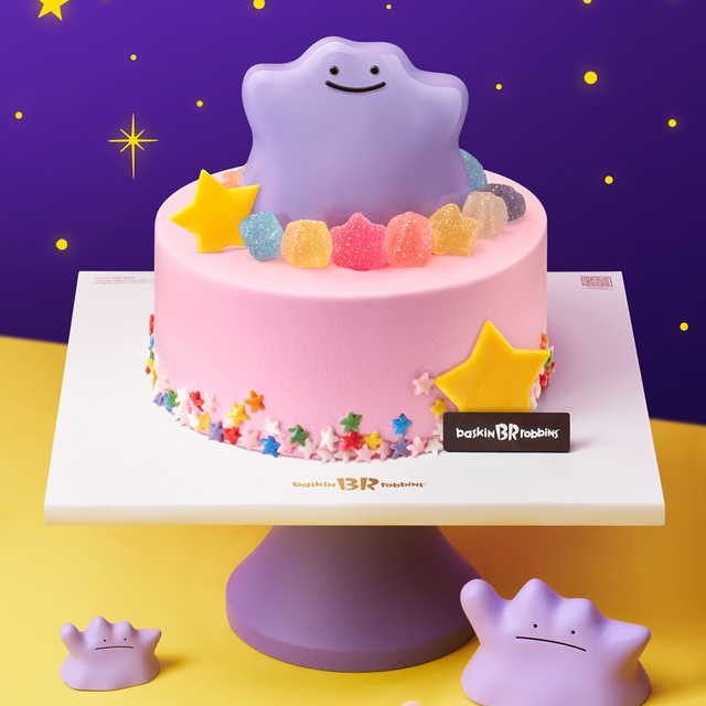 【韓国31】ポケモン「メタモン」のゆめかわ新作アイスケーキ『メタモンのマランジェリー』が可愛すぎる💜