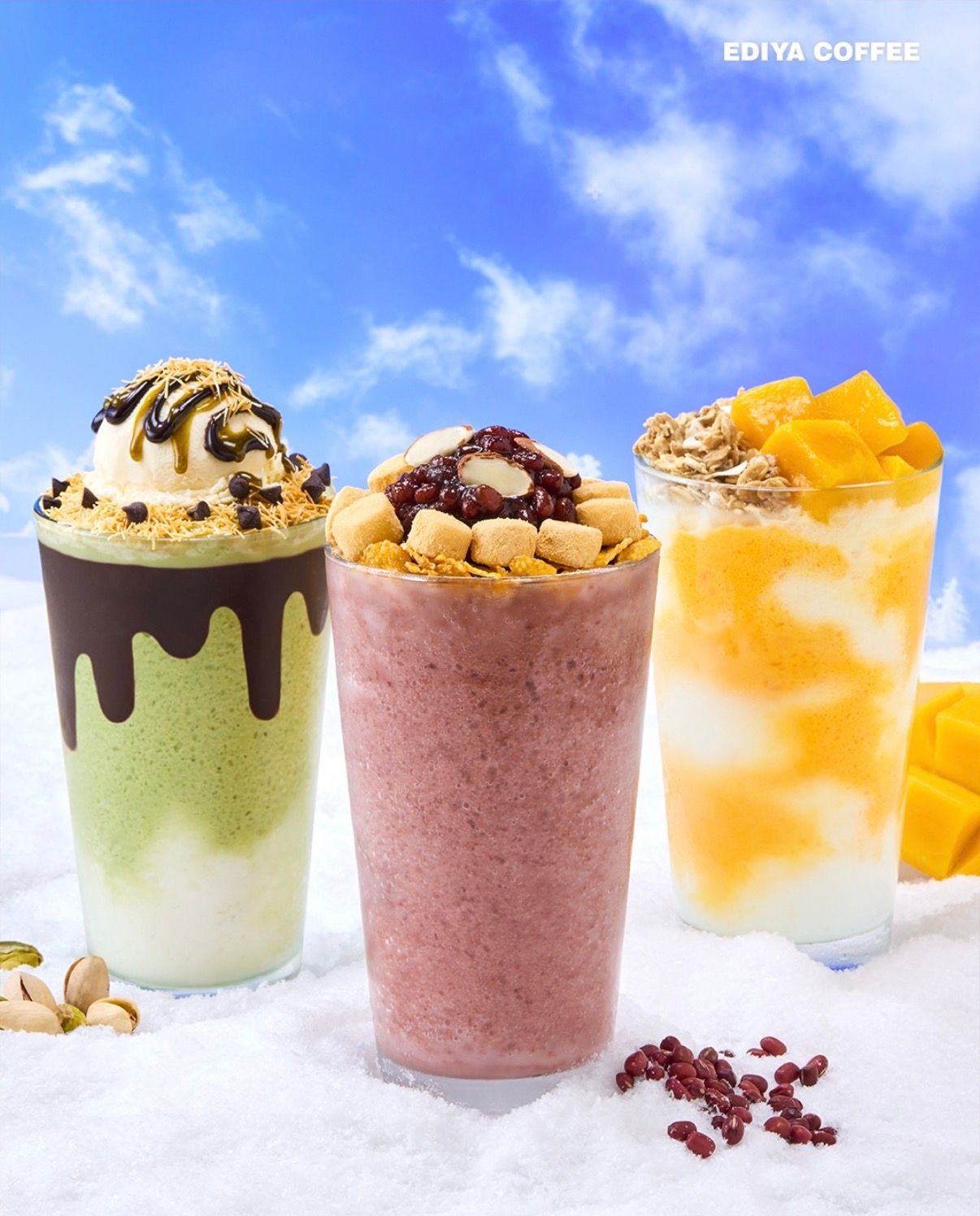 【韓国】エディヤコーヒーから夏の新定番！話題のカダイフ入りも？一人で楽しめる「カップピンス」3種が4月30日発売