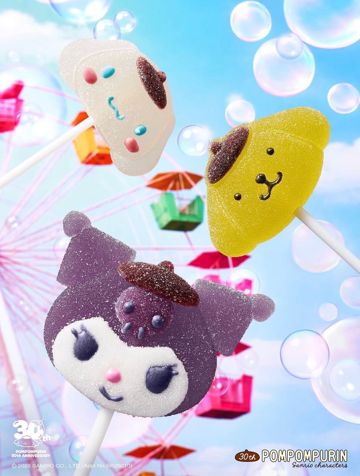 可愛すぎて食べられない！？韓国ダンキンドーナツにサンリオキャラクターズの「ジェリーポップ」が新登場！