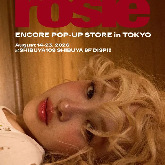 ROSÉのポップアップストアが渋谷に帰ってくる!『ROSÉ Encore Pop-up in TOKYO』が8月14日より開催決定