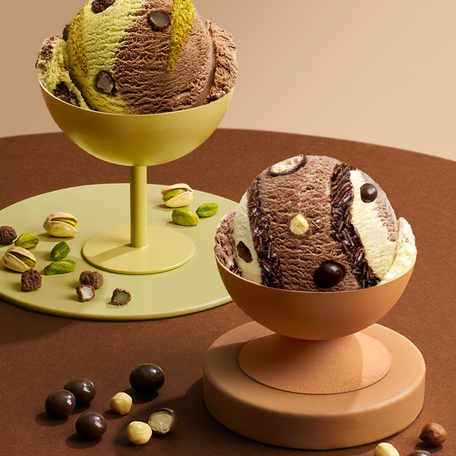 韓国サーティワンに「ドバイチョコ」風の新作が登場!カダイフのサクサク食感がたまらない2種をチェック