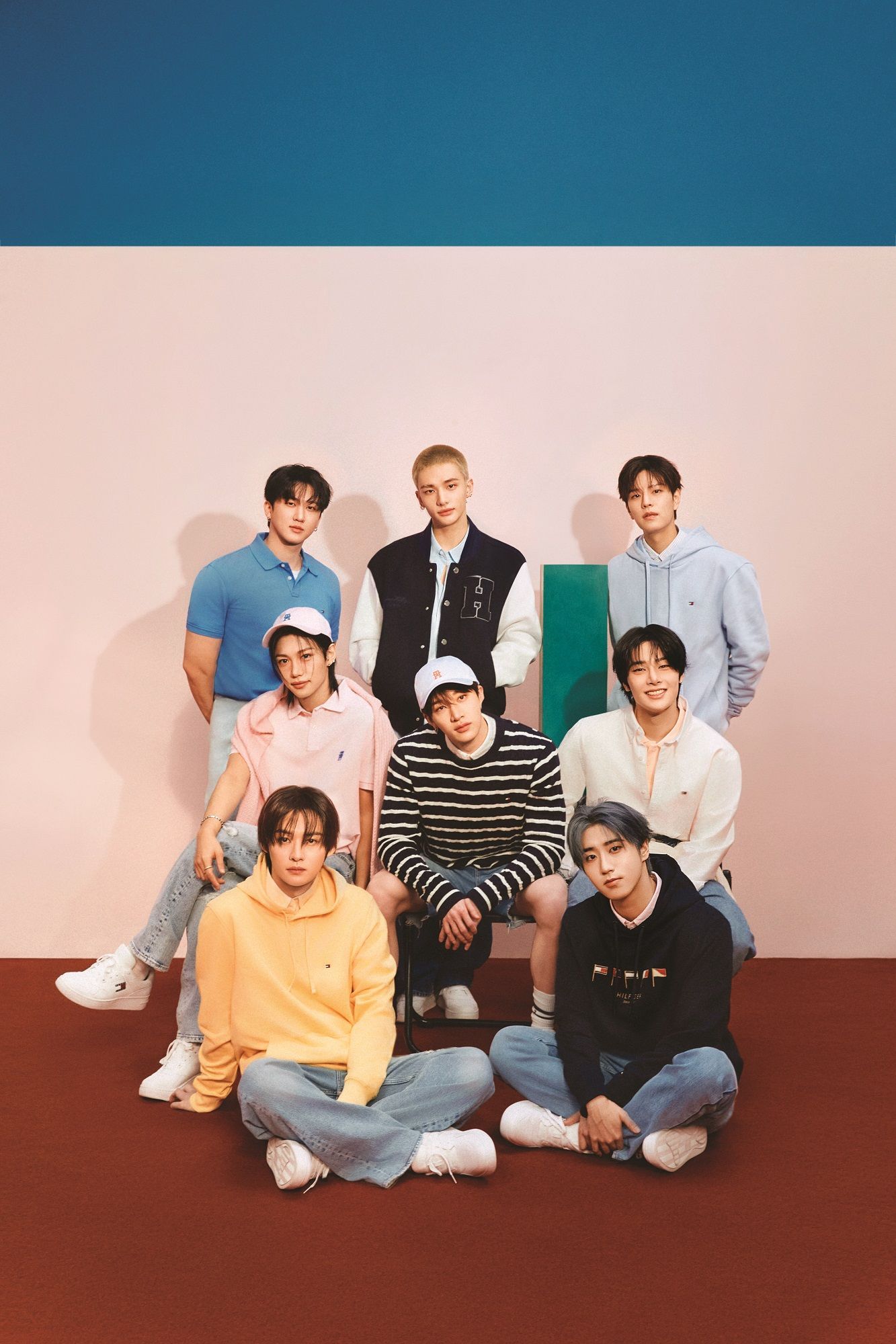 Stray Kids × トミー ヒルフィガー！2025年Springキャンペーンで魅せる最新プレッピースタイル