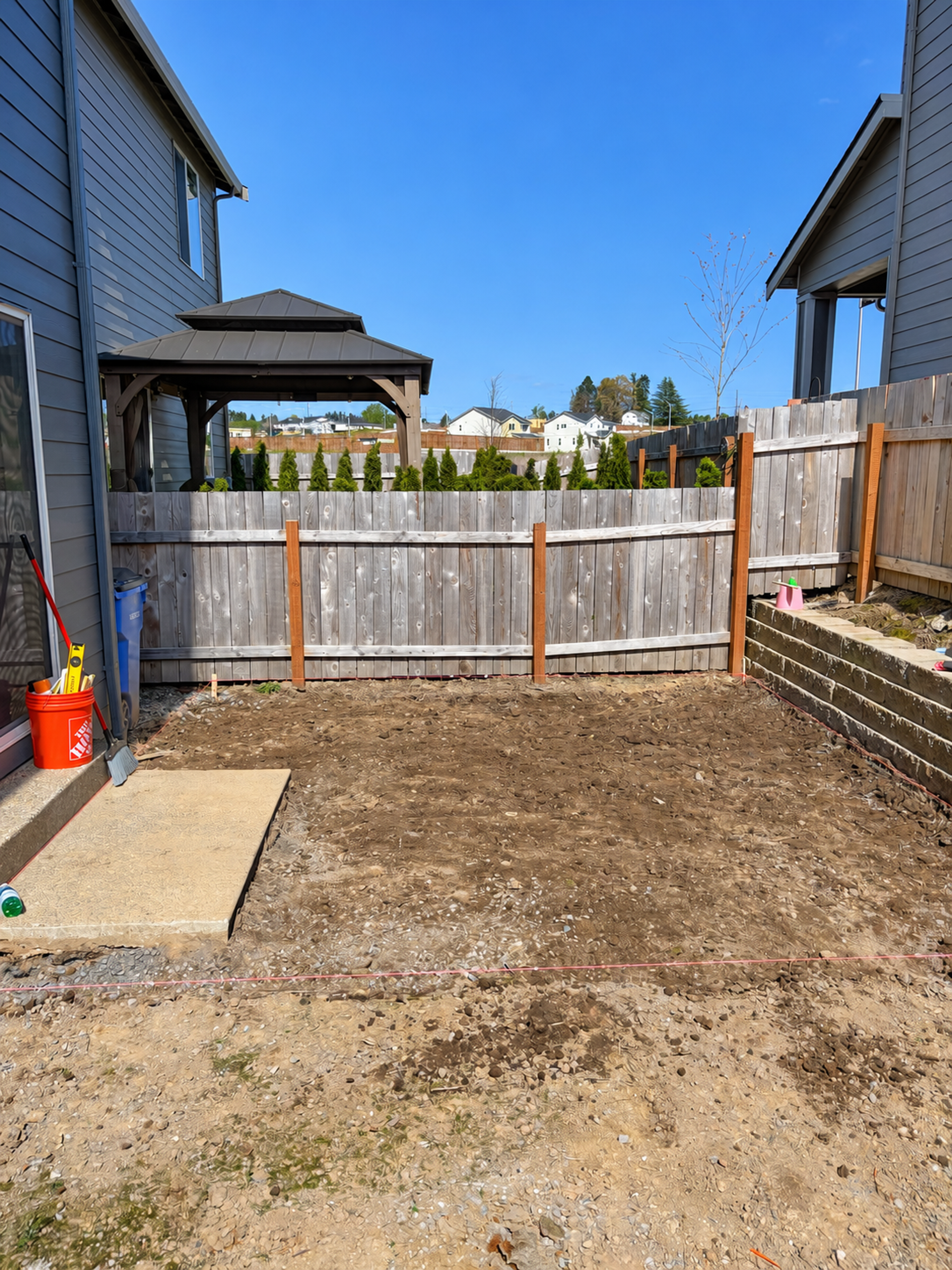 Backyard Patio & Gazebo, Gresham, Oregon — photo 3 of 6