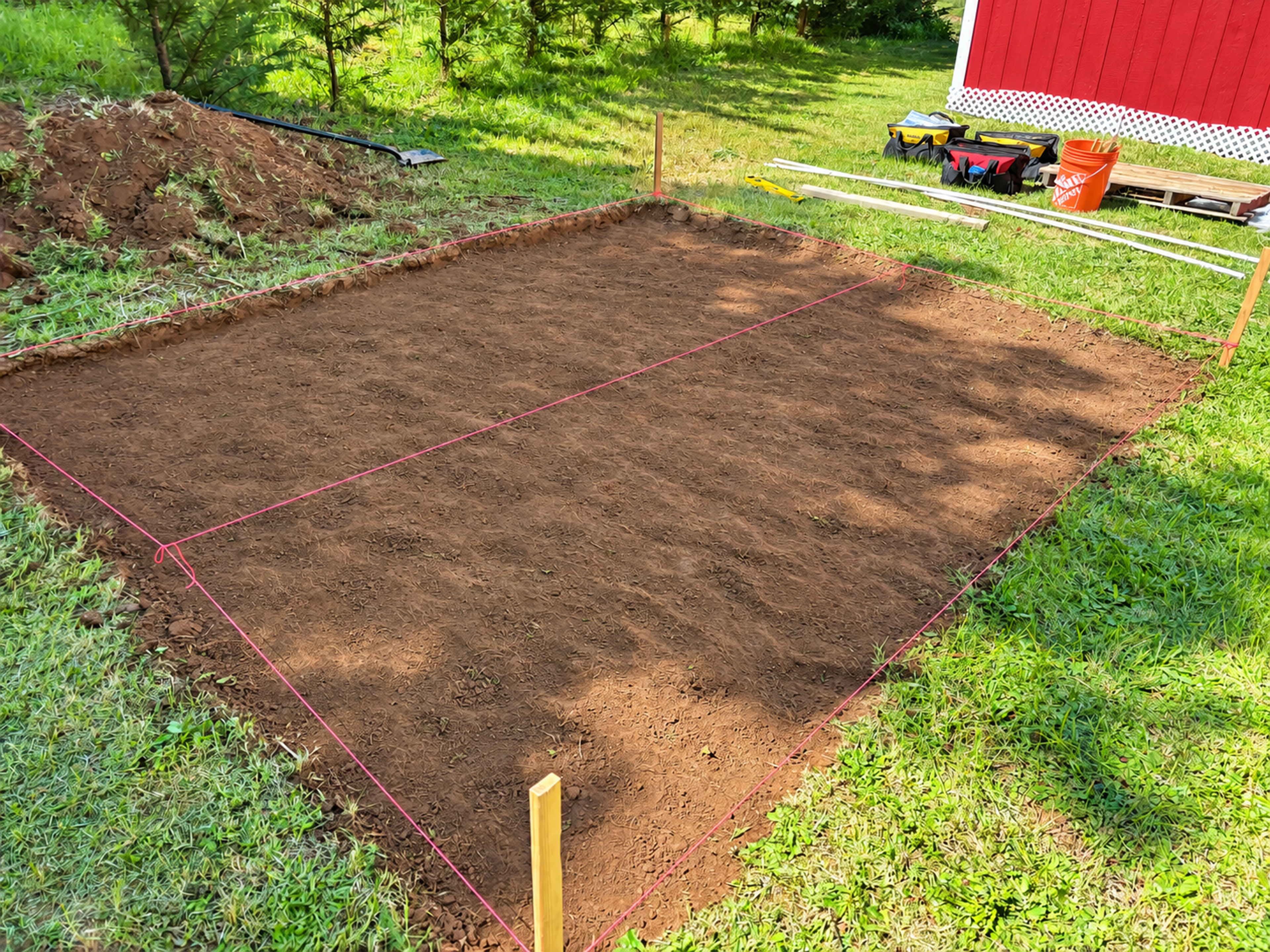 Greenhouse & Paver Base, Beavercreek, Oregon — photo 2 of 4