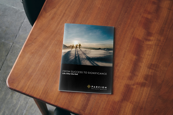 From Success to Significance: Life After the Exit, Parcion Private Wealth whitepaper cover