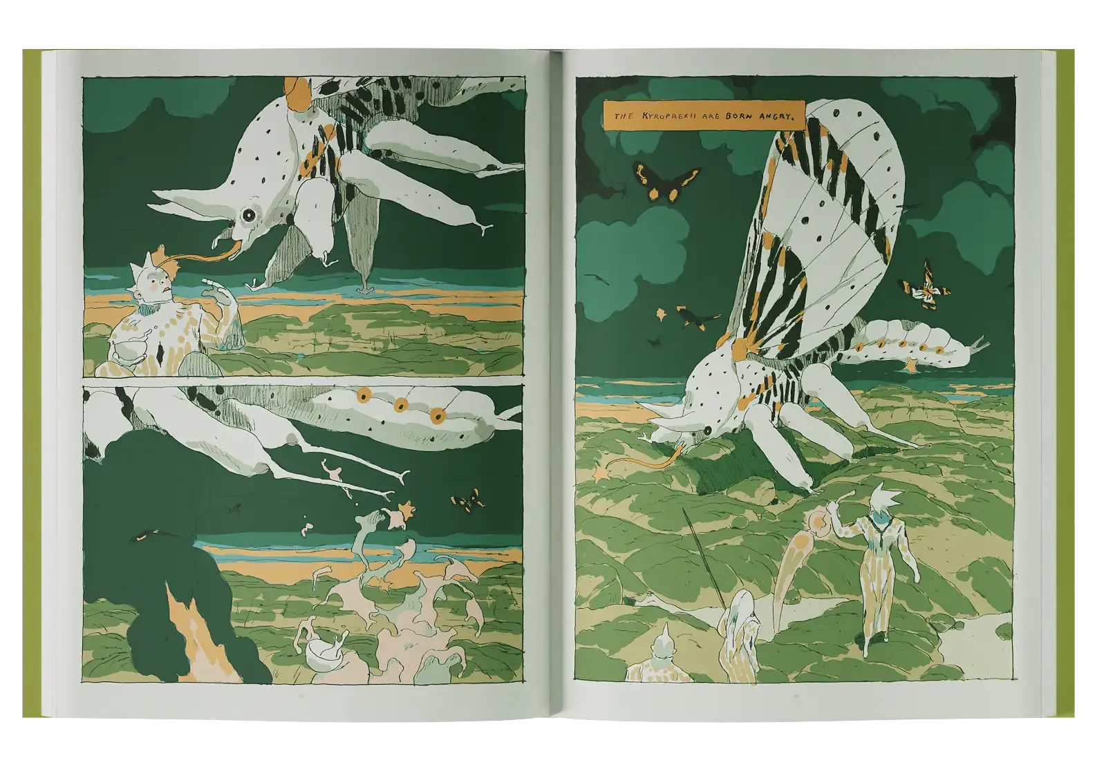 Spread from interiors of the book.