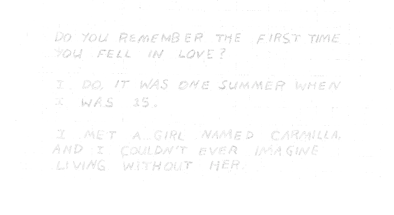 Do you remember the first time you fell in love?