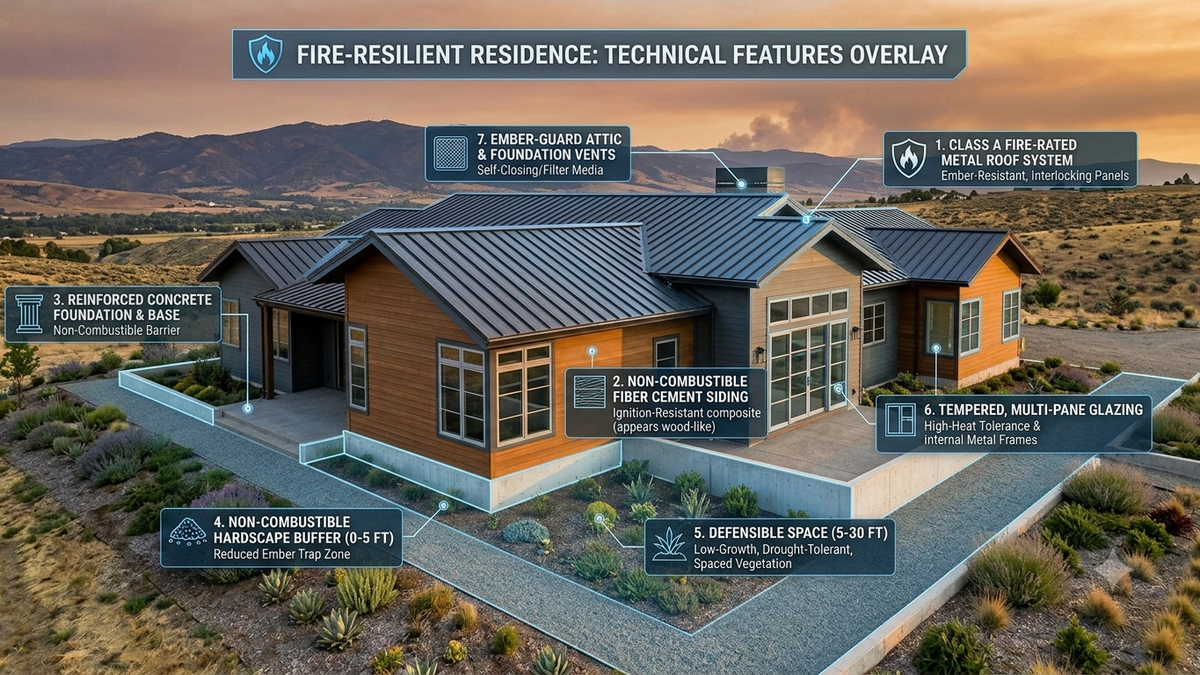 The need for Fire Resistant Home Construction