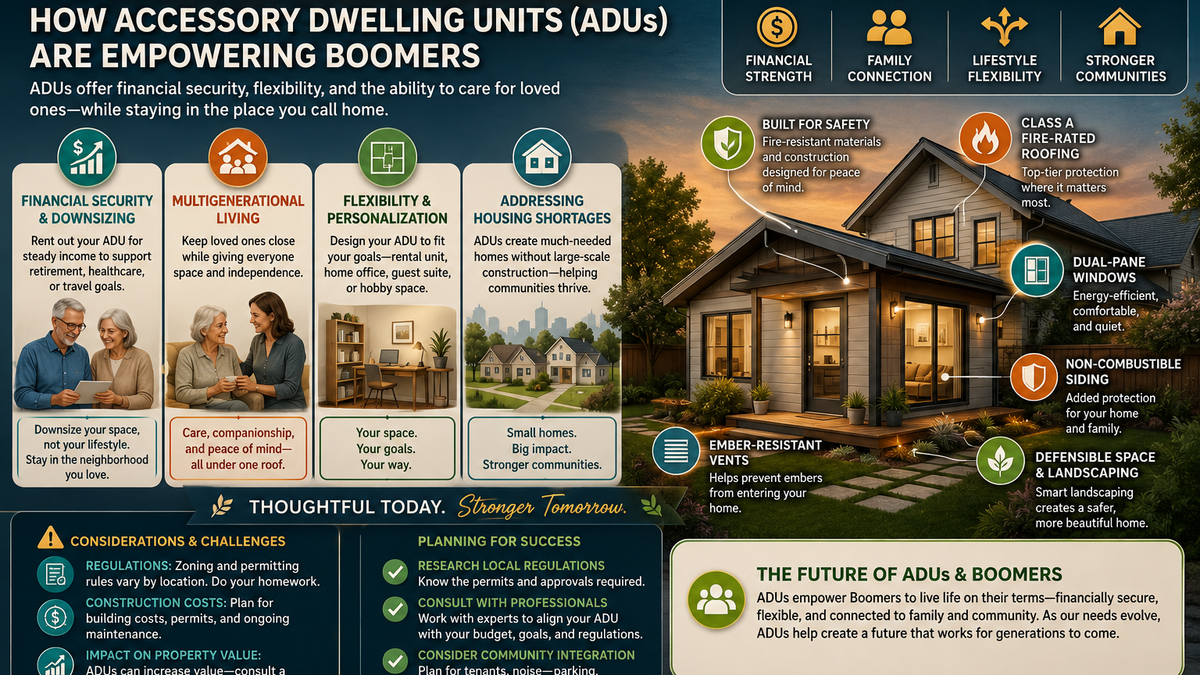 Golden Opportunities: How Accessory Dwelling Units (ADUs) Are Empowering Boomers