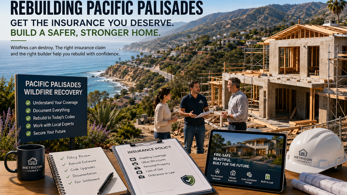 Rebuilding After a Wildfire in Pacific Palisades: How to Maximize Your Insurance Claim