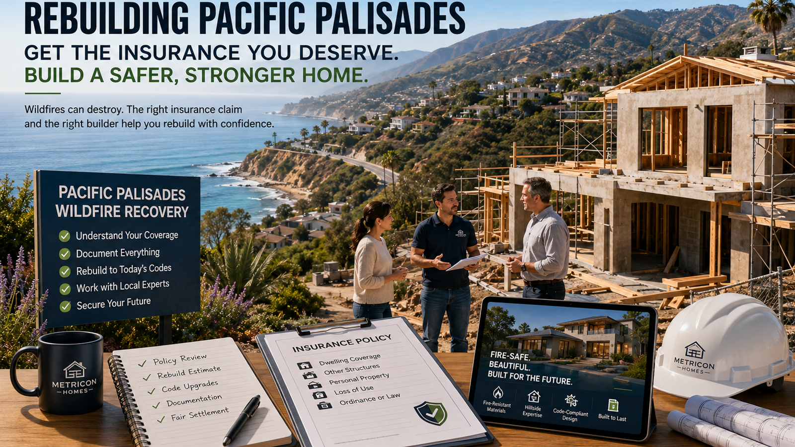 Rebuilding After a Wildfire in Pacific Palisades: How to Maximize Your Insurance Claim