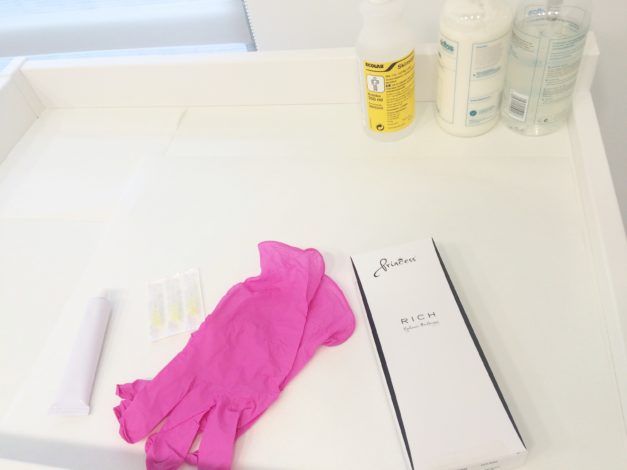 Mezoterapia - zdjęcie preparatu i akcesorii