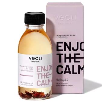 Zdjęcie produktu Veoli Botanica - Enjoy The Calmness Relaxing Body Oil with Rose Petals - Relaksujący Olejek do Ciała z Płatkami Róży