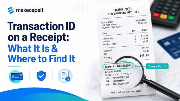 Transaction ID on a Receipt: What It Is & Where to Find It