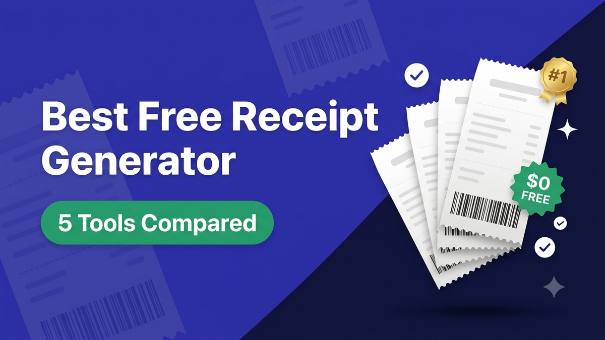 Best Free Receipt Generator: 5 Top Tools Compared (2026)
