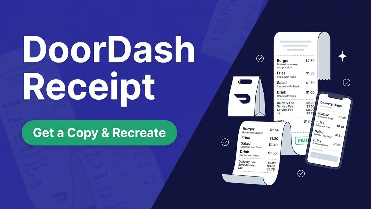 DoorDash Receipt: How to Get a Copy & What It Shows (2026)