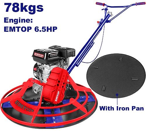 Gasoline power trowel