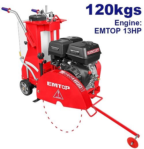 Gasoline floor saw