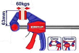 Quick bar clamp